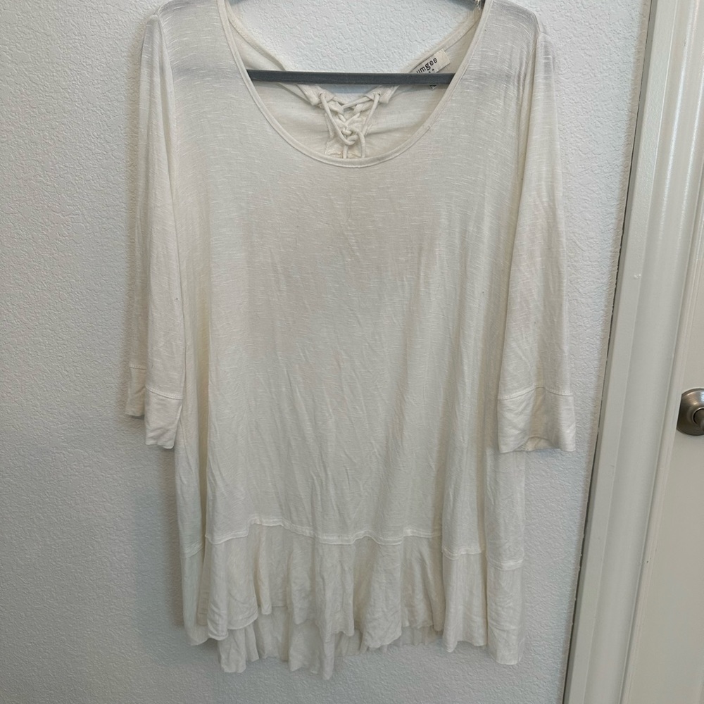 Umgee size xl soft open back top